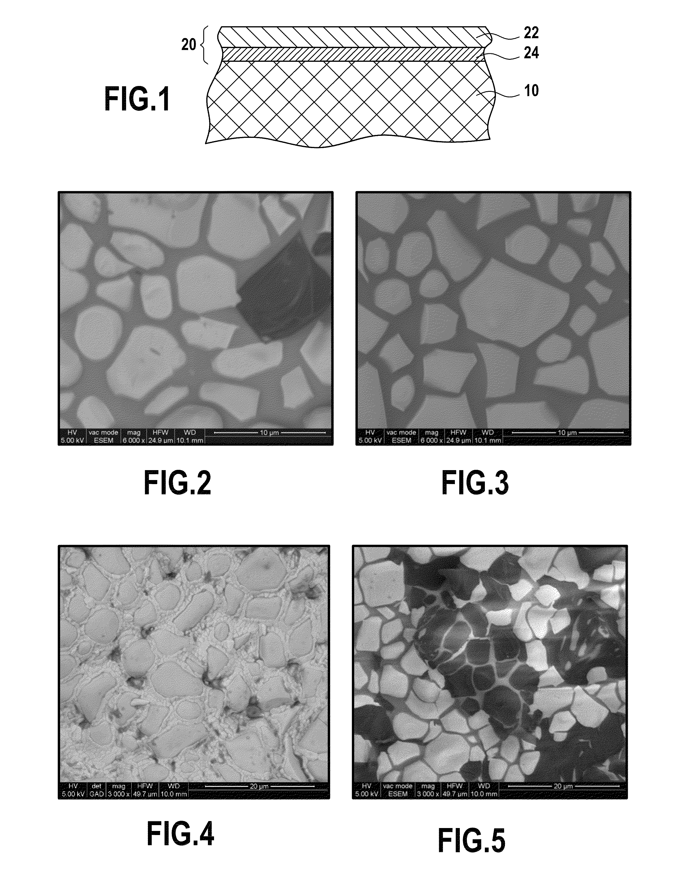 Environmental barrier for a refractory substrate containing silicon