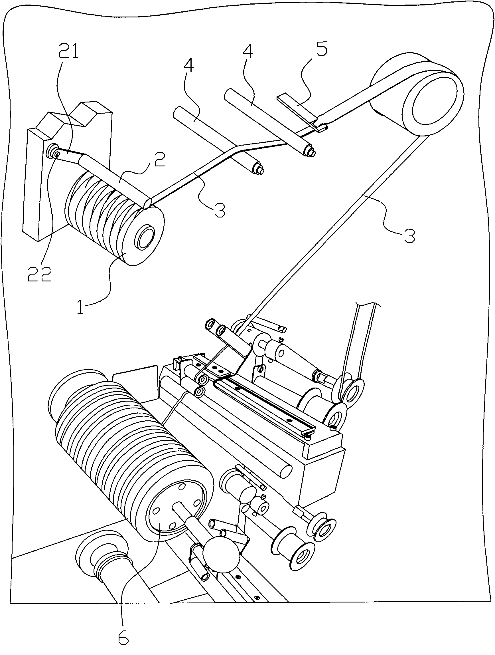 Processing method for expanding carbon fiber