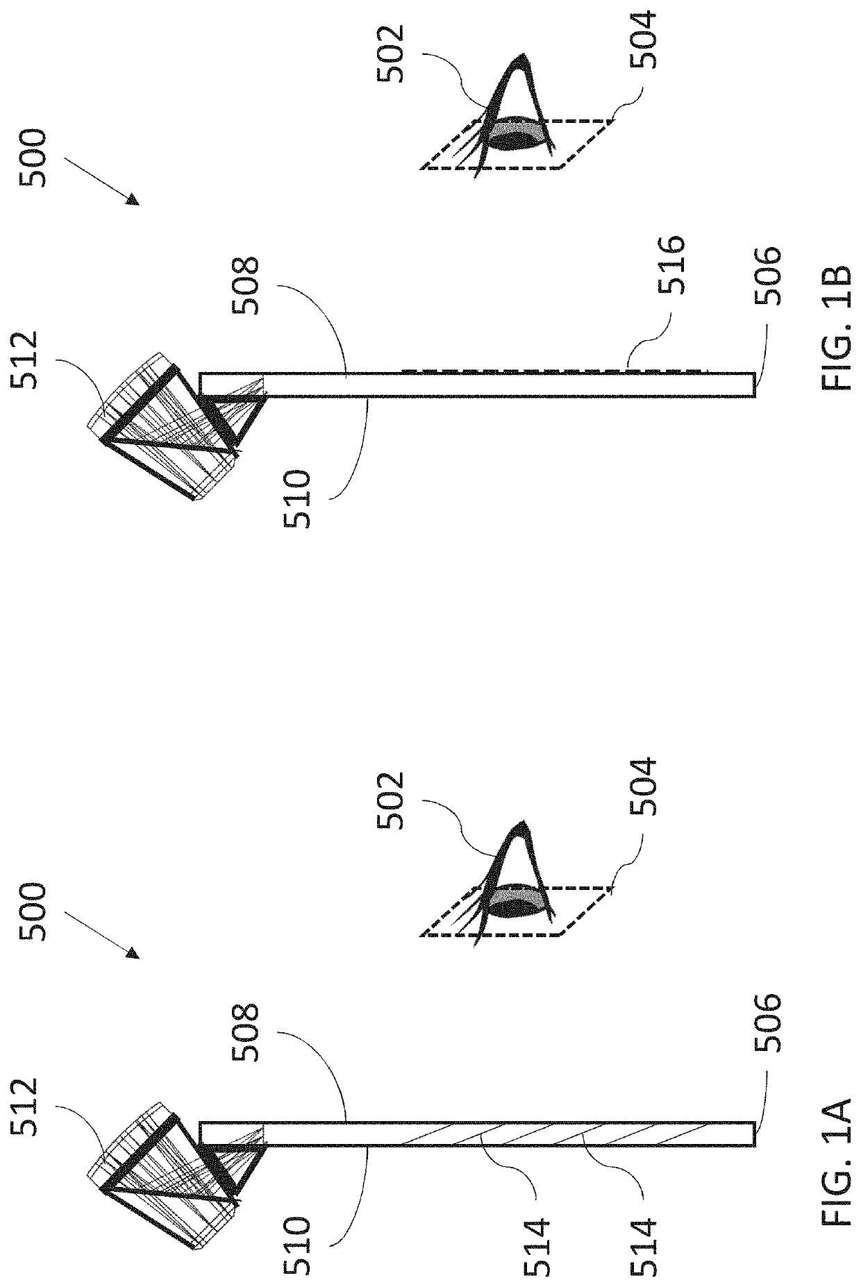 Display with foveated optical correction