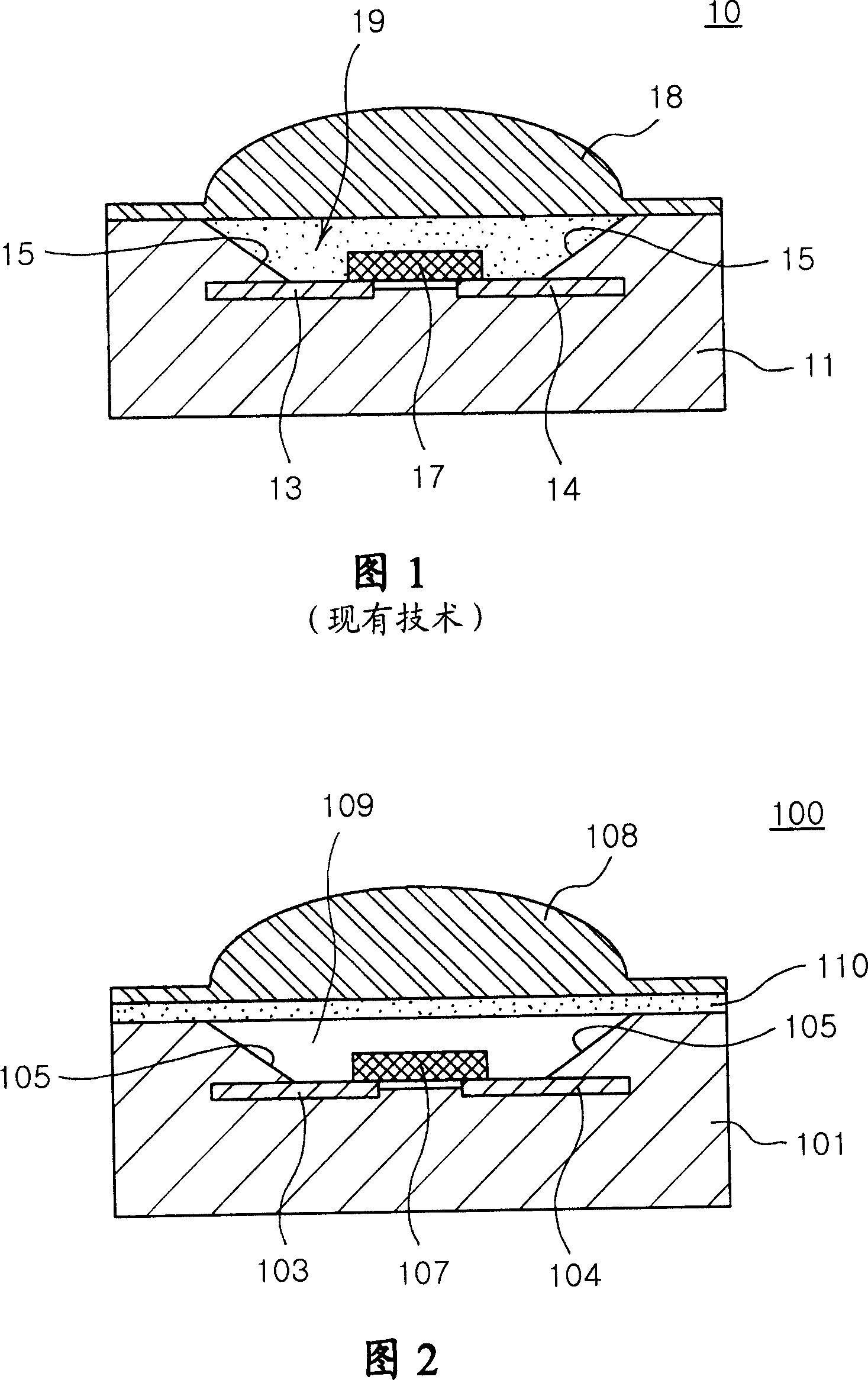 Light emitting diode package and method for manufacturing the same