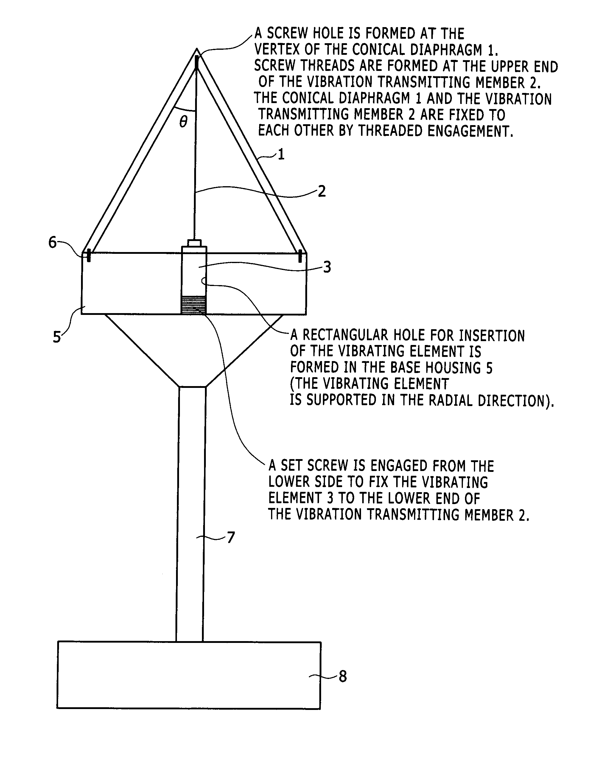 Speaker device and method for forming speaker device