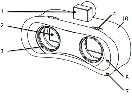 Augmented reality glasses and method for performing furniture displaying through same