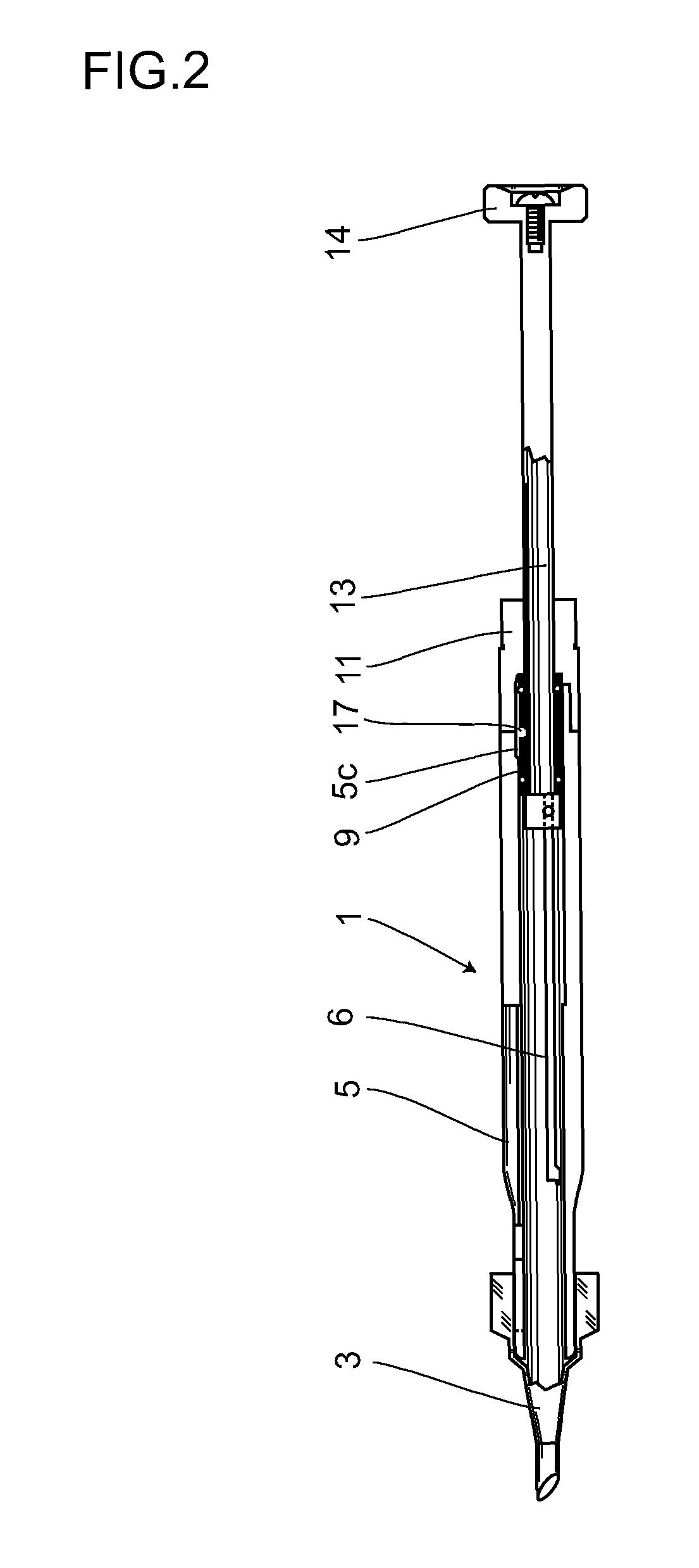 Intraocular lens implanting device