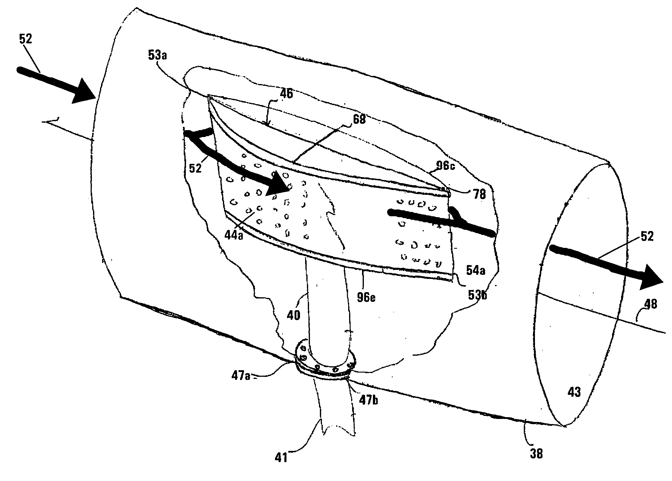 Aerodynamic noise abatement device and method for air-cooled condensing systems
