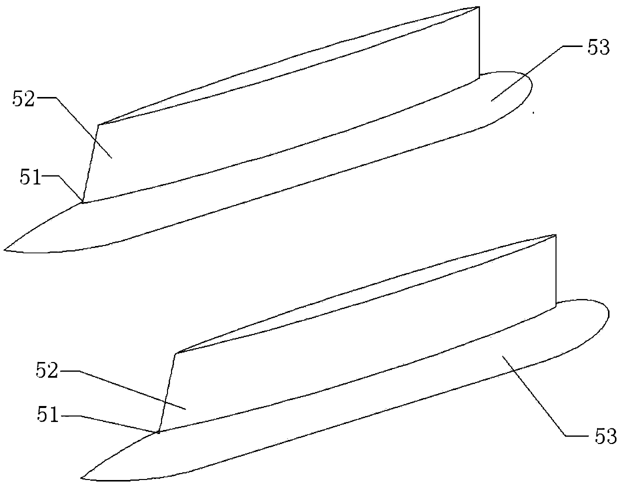 Catamaran sheet body design method and catamaran produced by using same