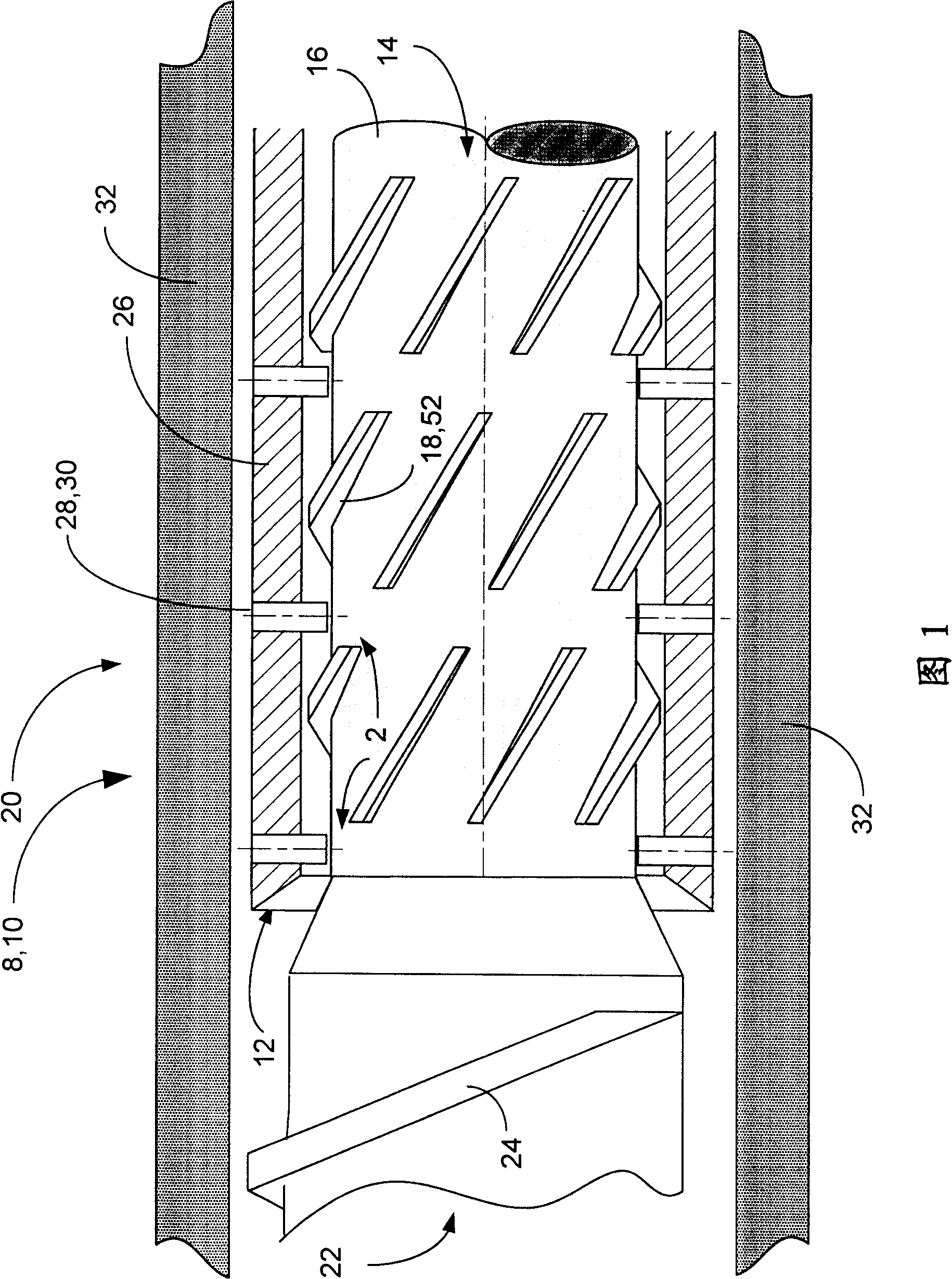 Intermeshing element mixer