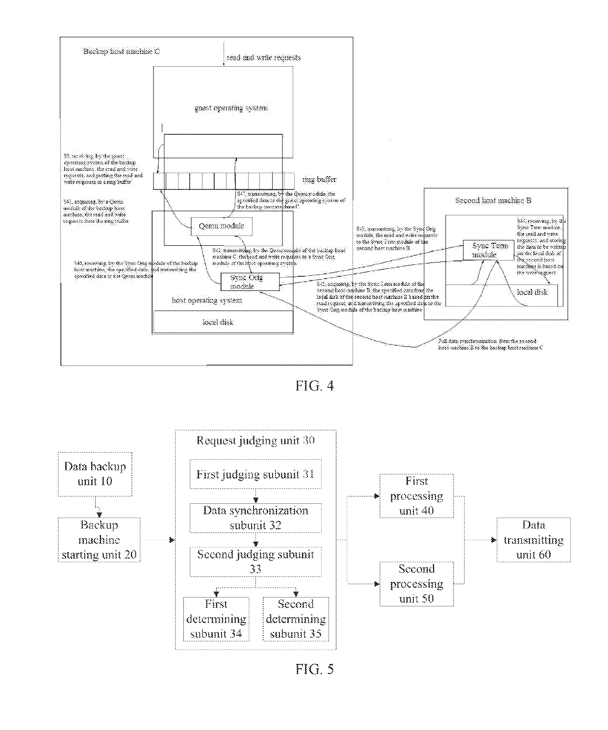 Quick recovery method, device and system of a virtual machine