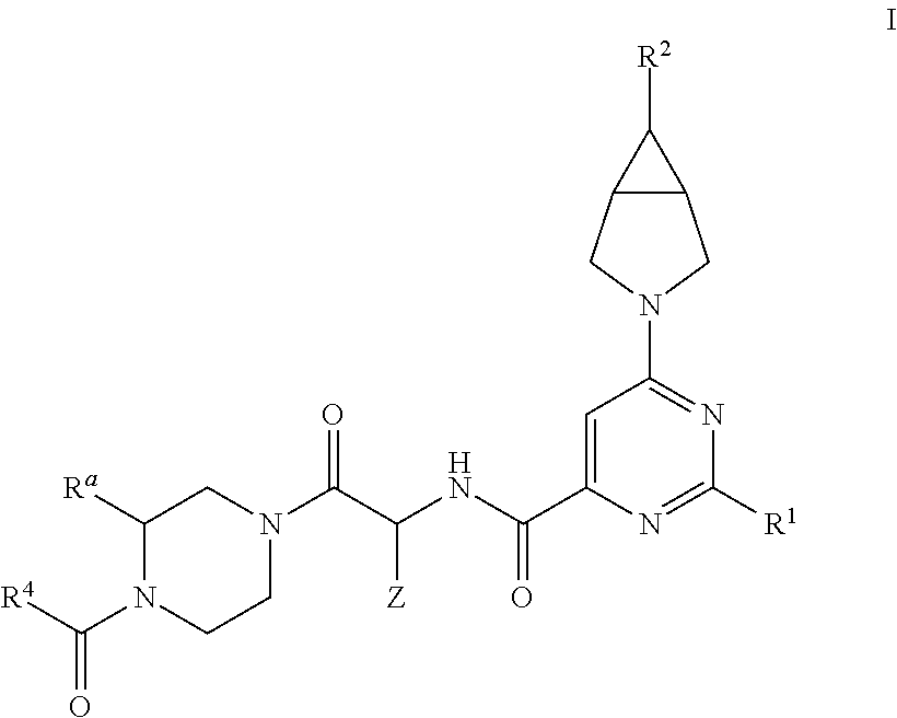 6-(3-aza-bicyclo[3.1.0]hex-3-yl)-2-phenyl-pyrimidines