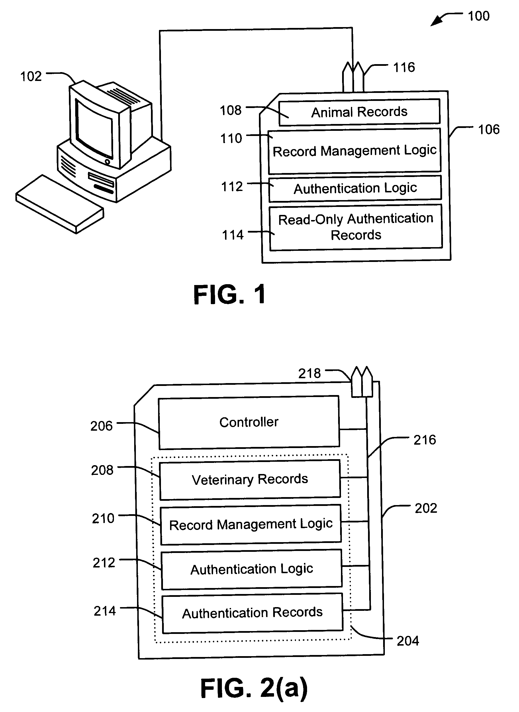 Portable veterinary medical record apparatus and method of use