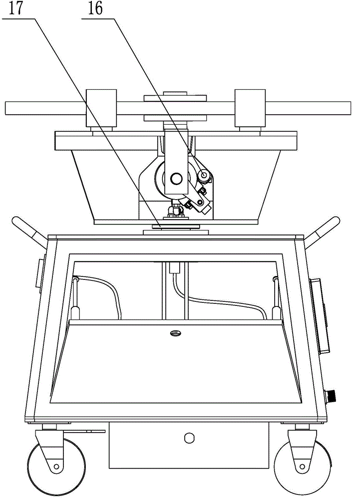 Numerical control push type pipe bending machine and bending method thereof