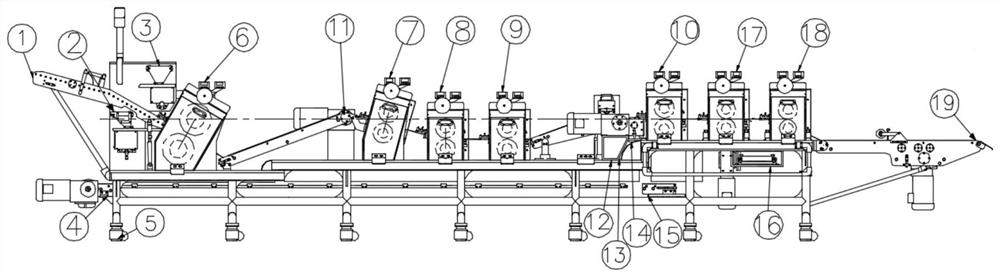 Novel chewing gum tabletting forming machine and technology thereof