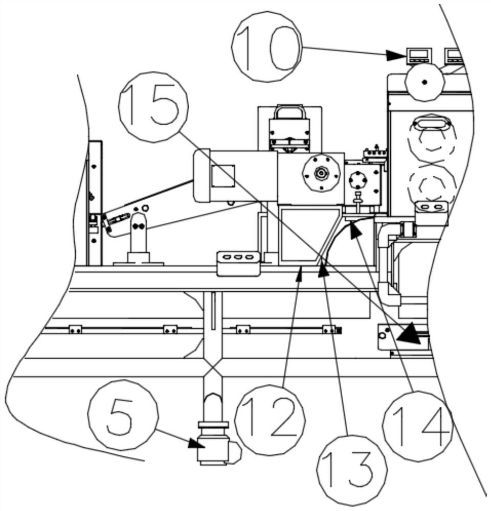 Novel chewing gum tabletting forming machine and technology thereof