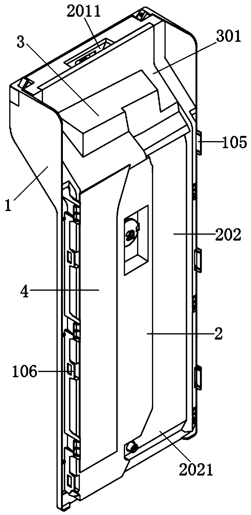 Air duct assembly of refrigerator