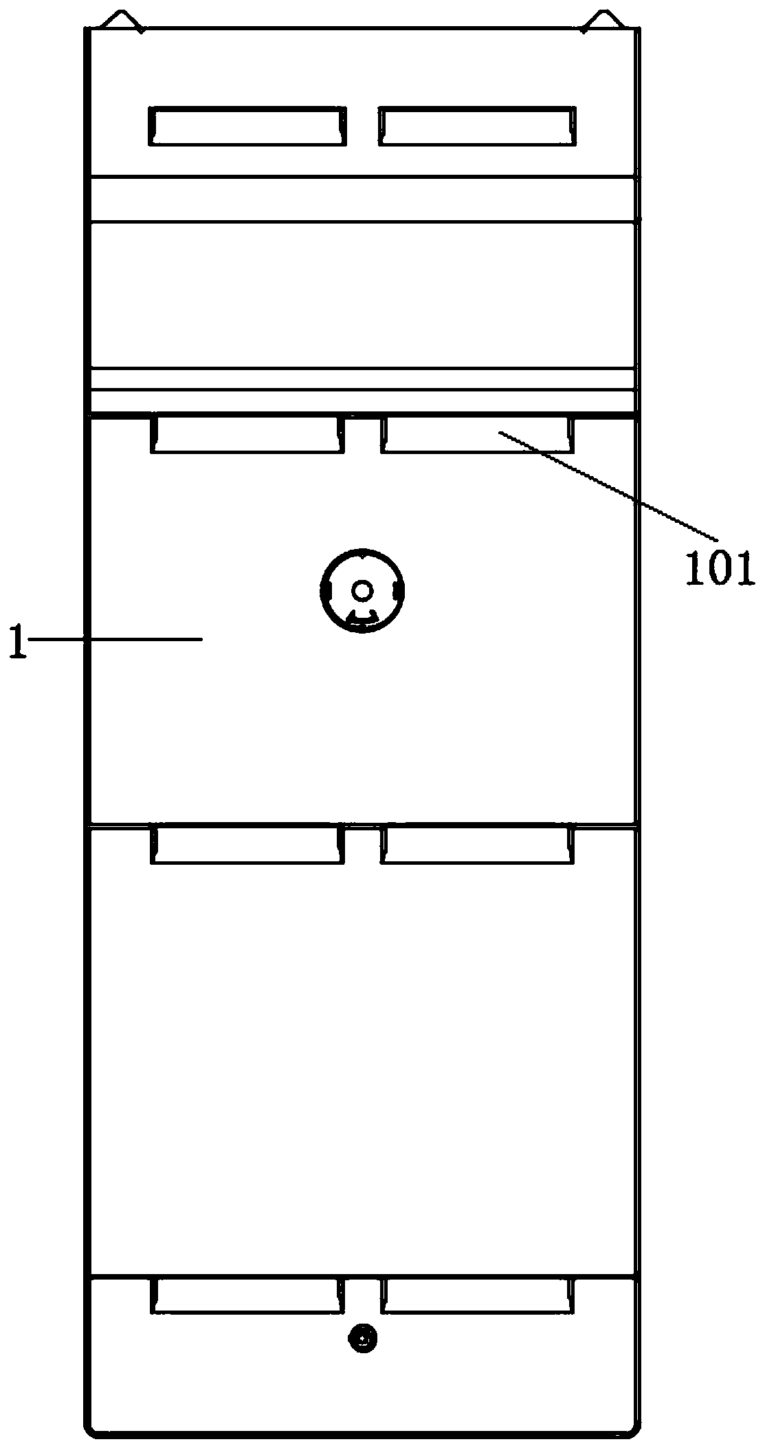 Air duct assembly of refrigerator