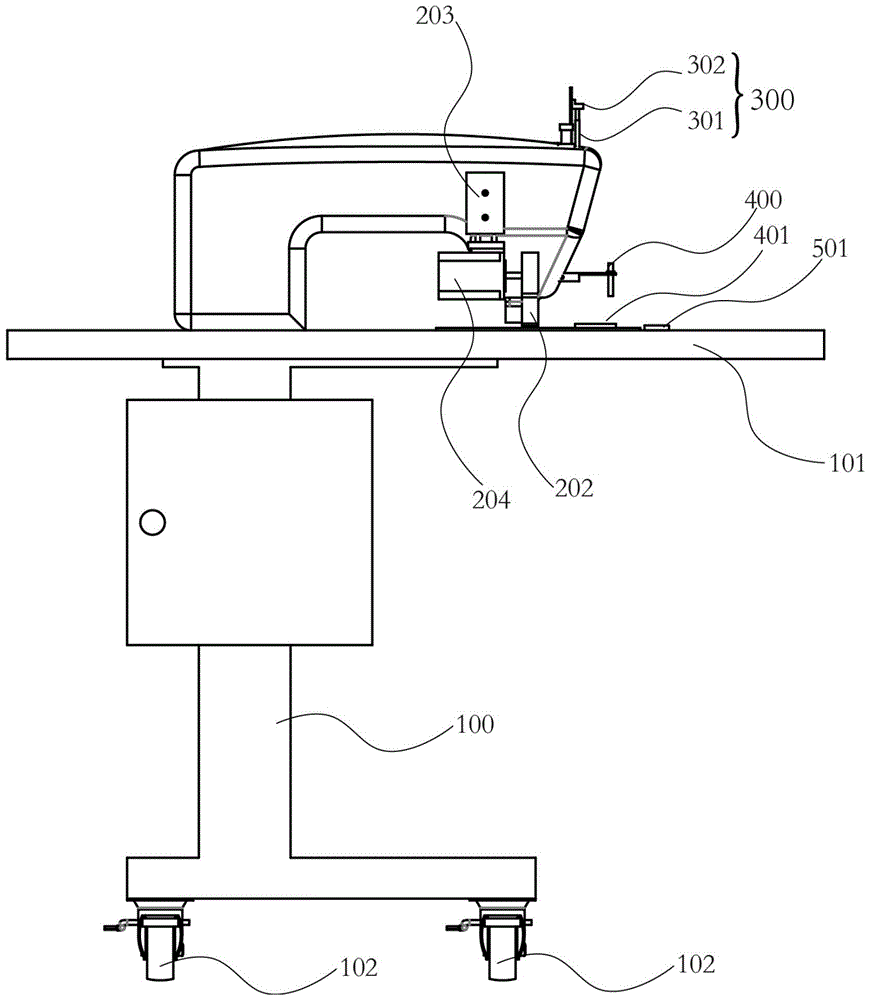 Lockstitch machine and lockstitch method