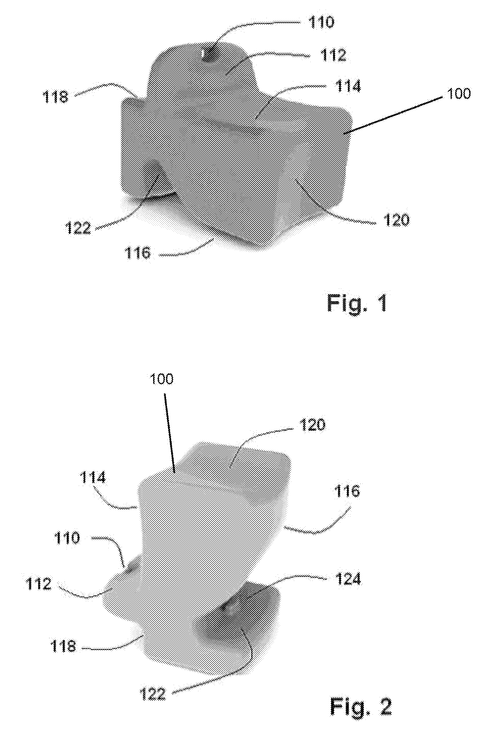 Multi-orientation modular furniture having an energy releasable design