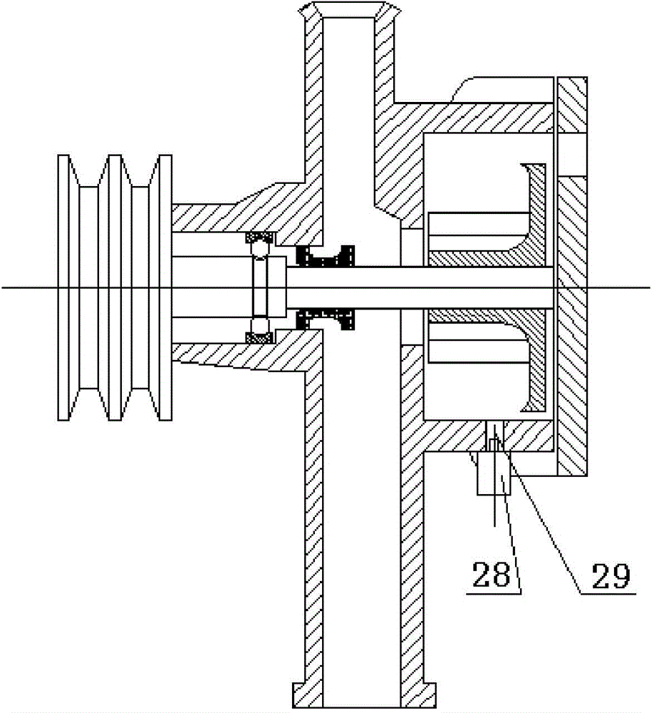 Engine water pump