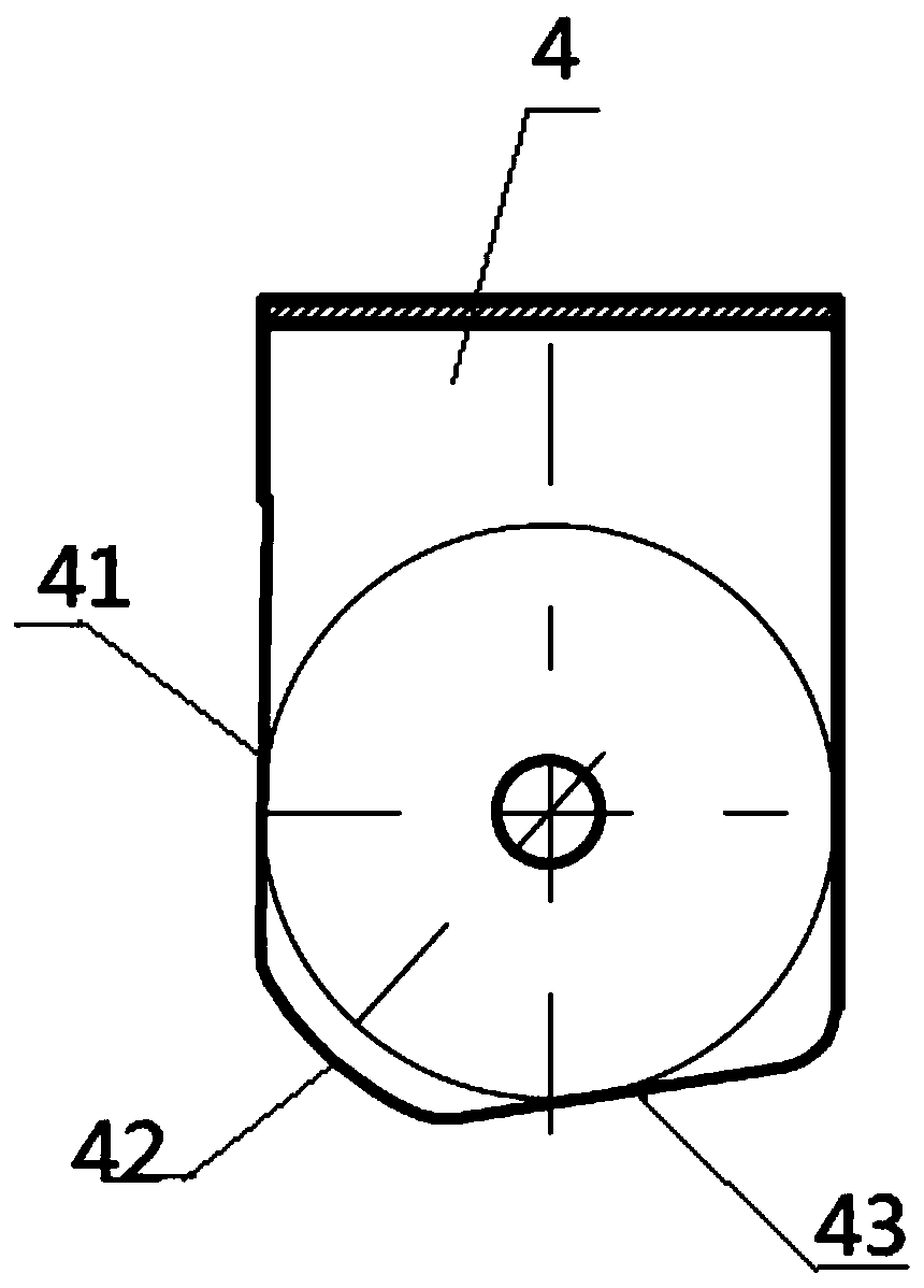 Barbecue oven folding and unfolding supporting leg and barbecue oven