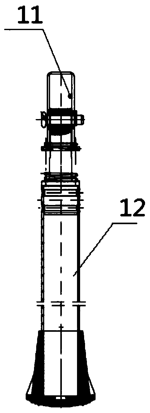 Barbecue oven folding and unfolding supporting leg and barbecue oven