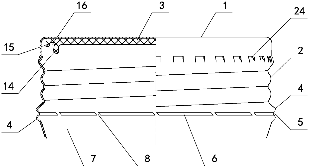 Safe and easily-opened metal packaging container