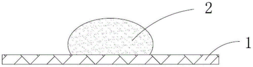 SMD type passive electronic component mounting structure and method