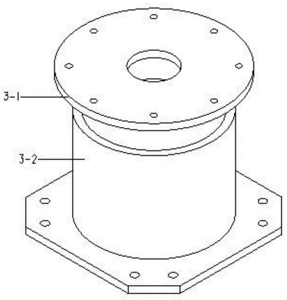 A three-dimensional vibration isolation device