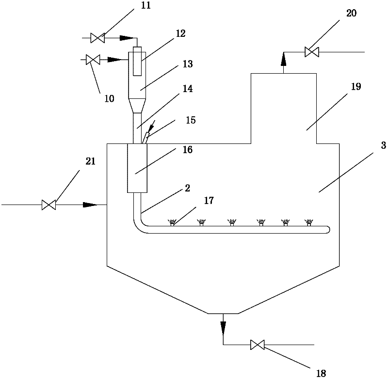 Device and technology capable of combining high-salt content oil field sewage treatment and viscous oil recovery