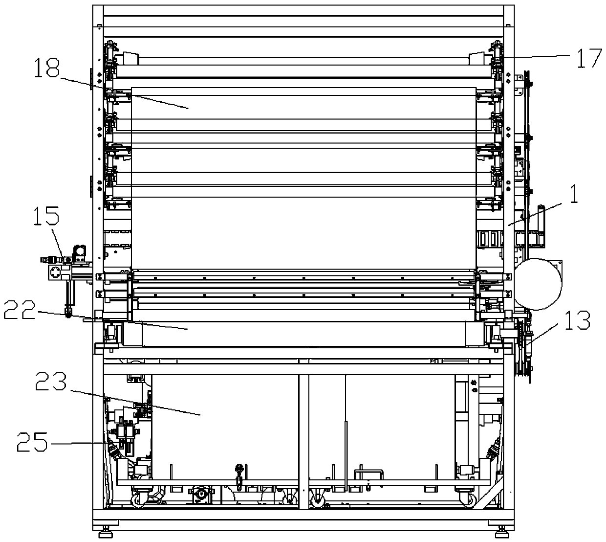 Full-automatic wet prepreg impregnation machine