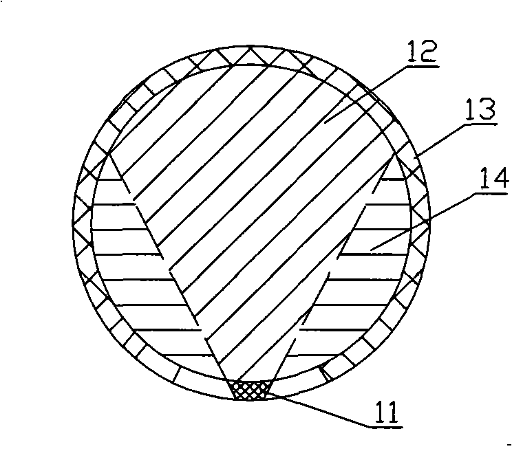 Side draught type oil smoke exhausting device