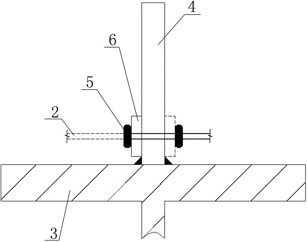 Assembly type prefabricated floor slab connecting piece for steel structure building and mounting method thereof