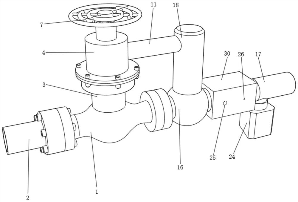 A metering pump device for swimming pools that facilitates flow control