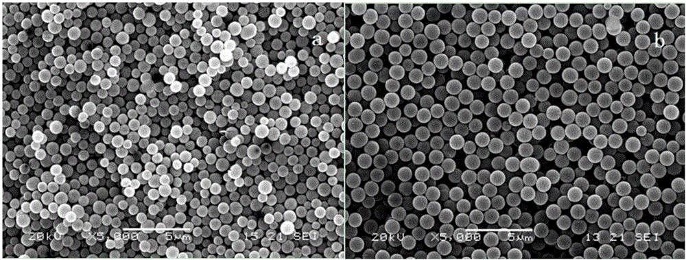 Preparation method for poly(melamine-formaldehyde) polymeric microsphere three-dimensional template material