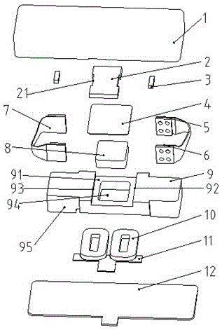 A horizontal vibrating linear motor