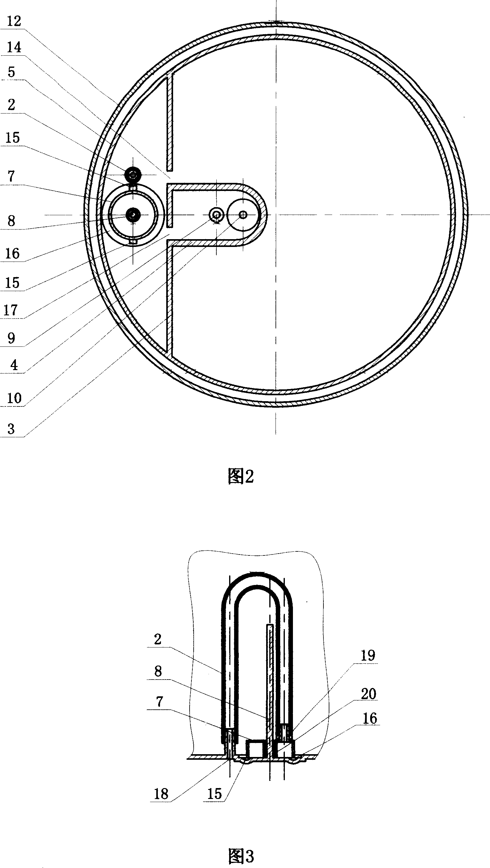 Method for preventing drinking machine dedicated water purifying instrument from secondary polluting