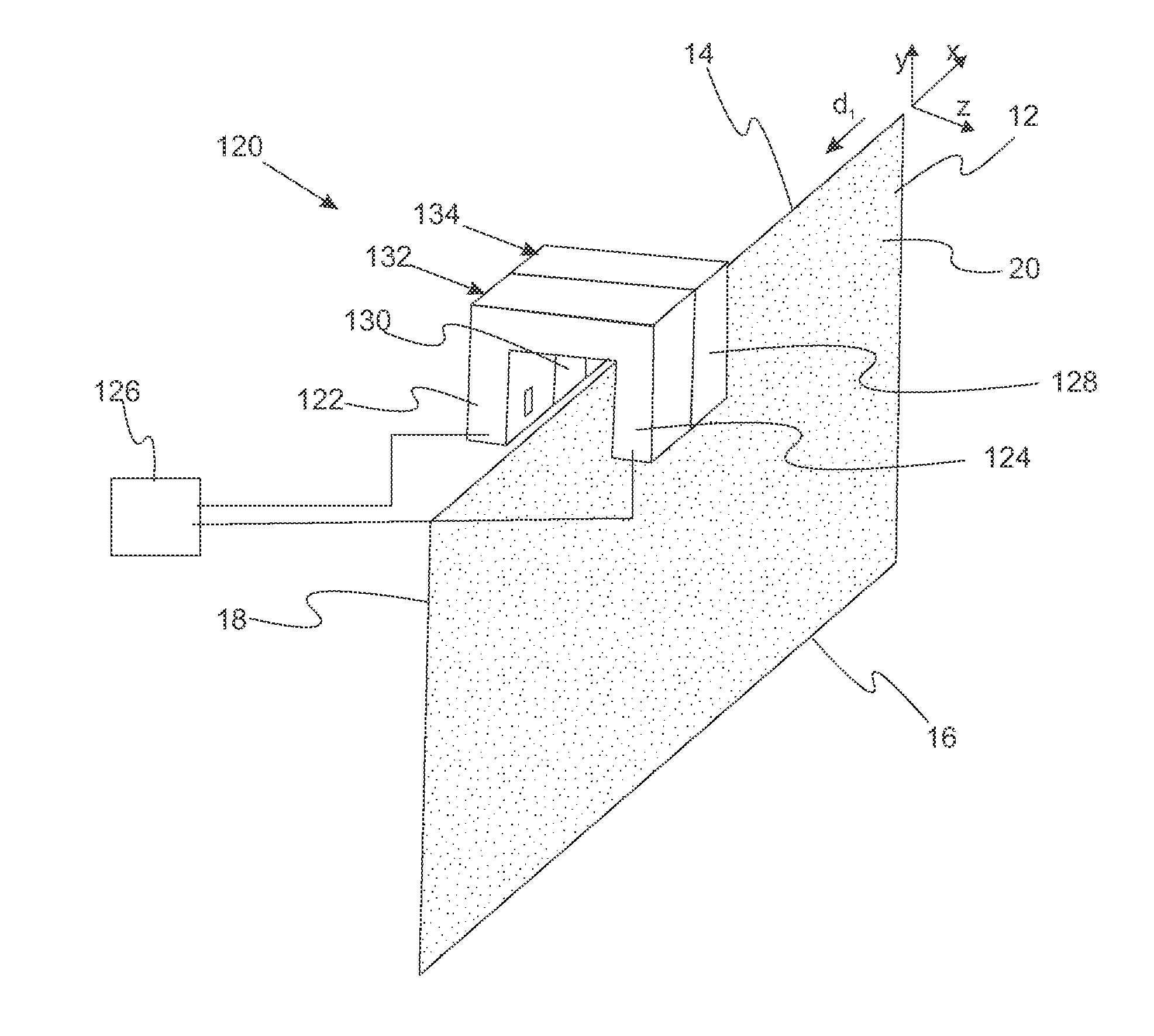 Lateral tape motion detector