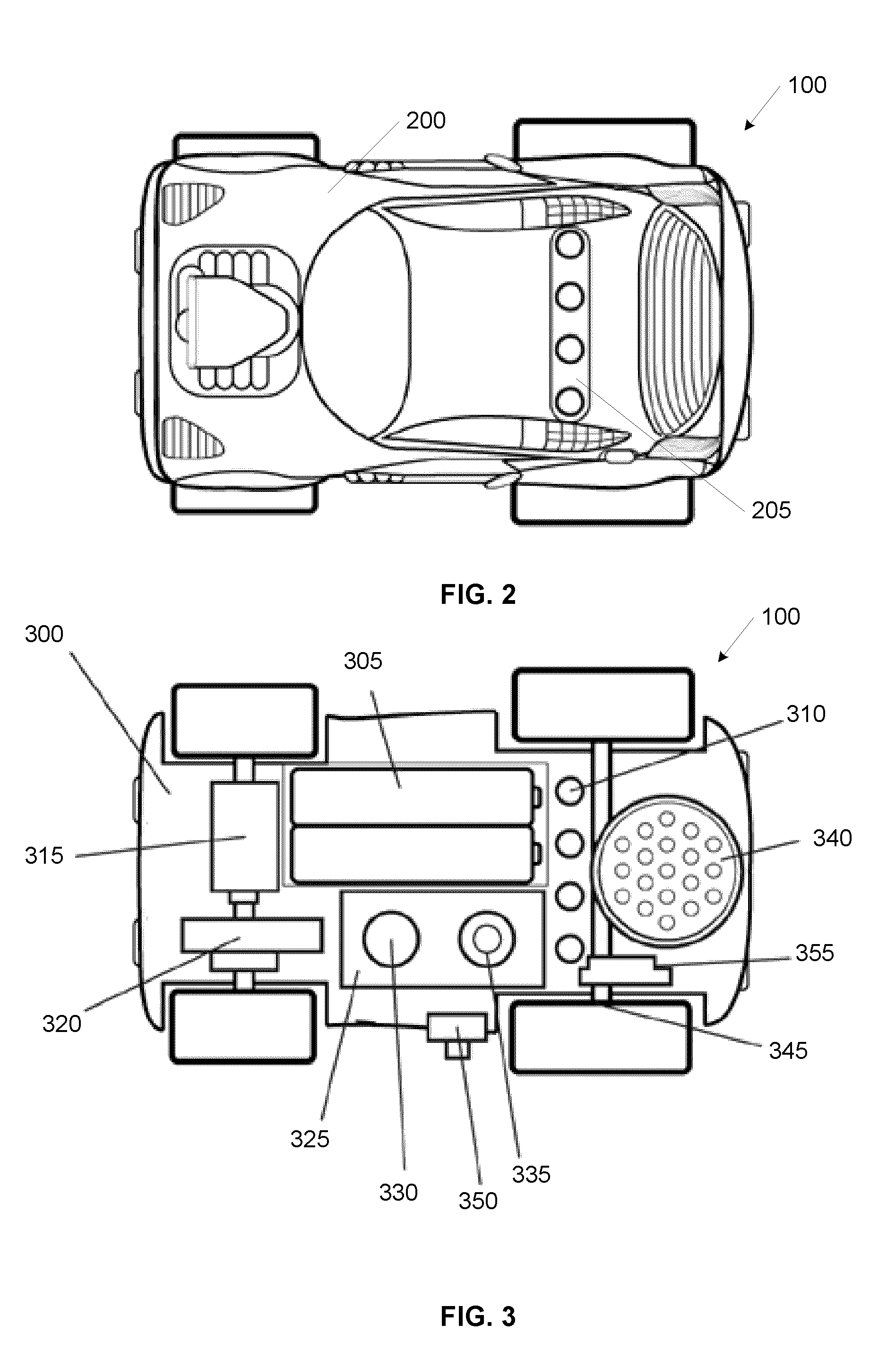 Apparatus, method, and computer program product for toy vehicle