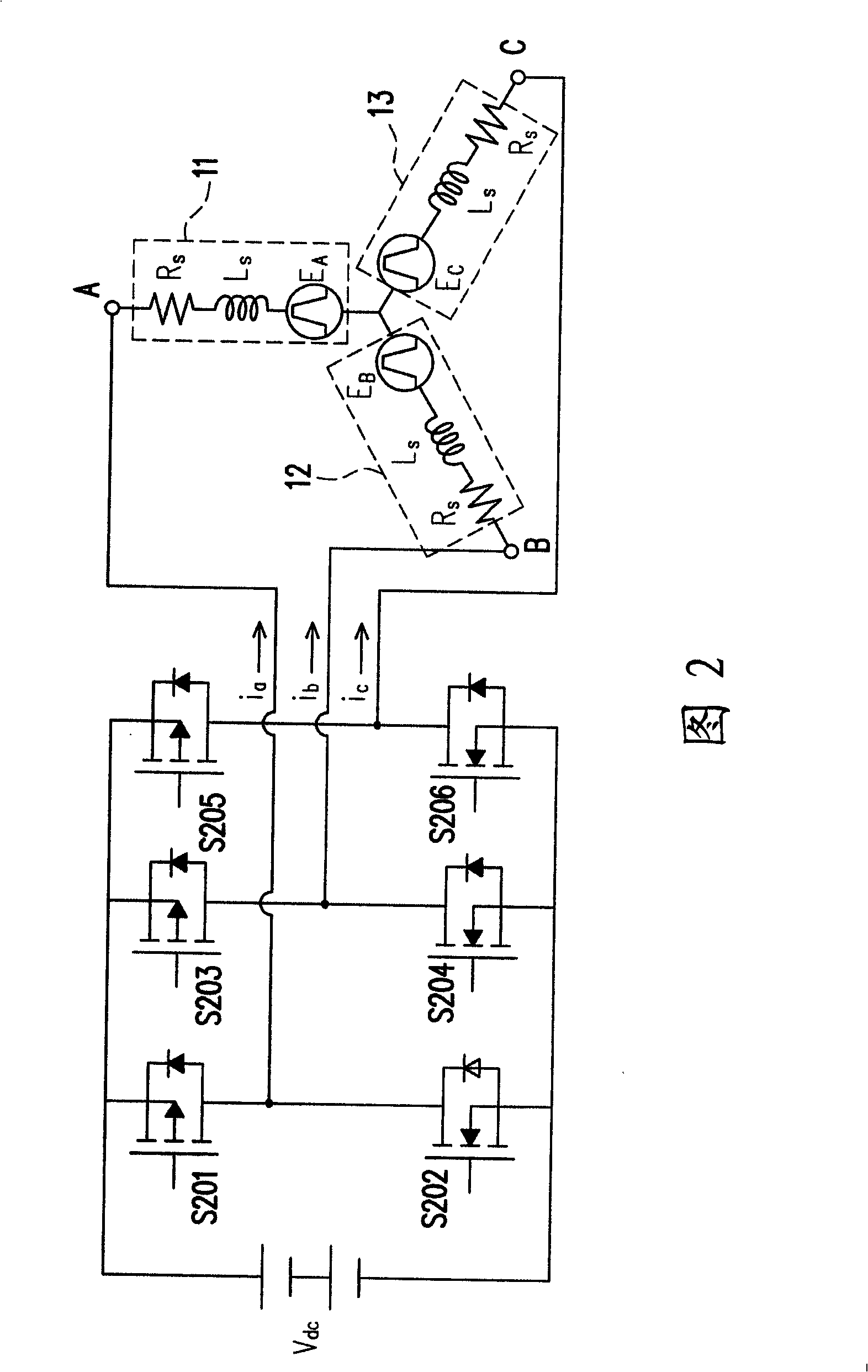 Motor control circuit and method as well as brushless motor system