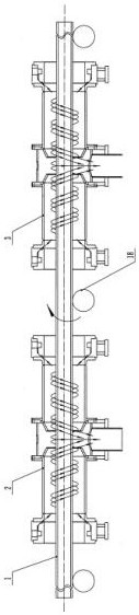 A kind of controlled cooling method for quenching of high temperature steel pipe through type