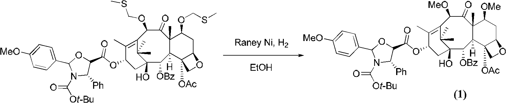 Method for purifying and refining dimethoxy taxane compound