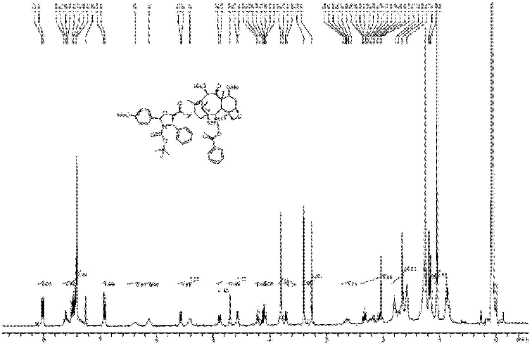 Method for purifying and refining dimethoxy taxane compound