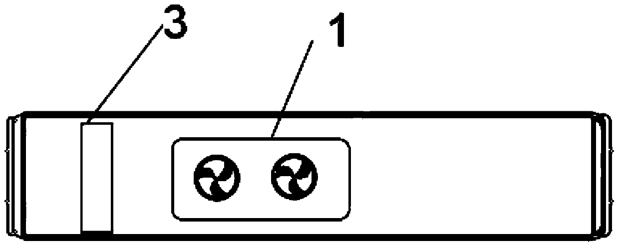 Air conditioner exhaust cold energy recovery system and method for vehicle