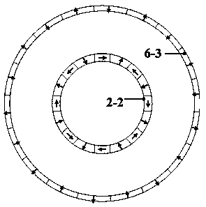 Brushless double-rotor motor structure for vehicles