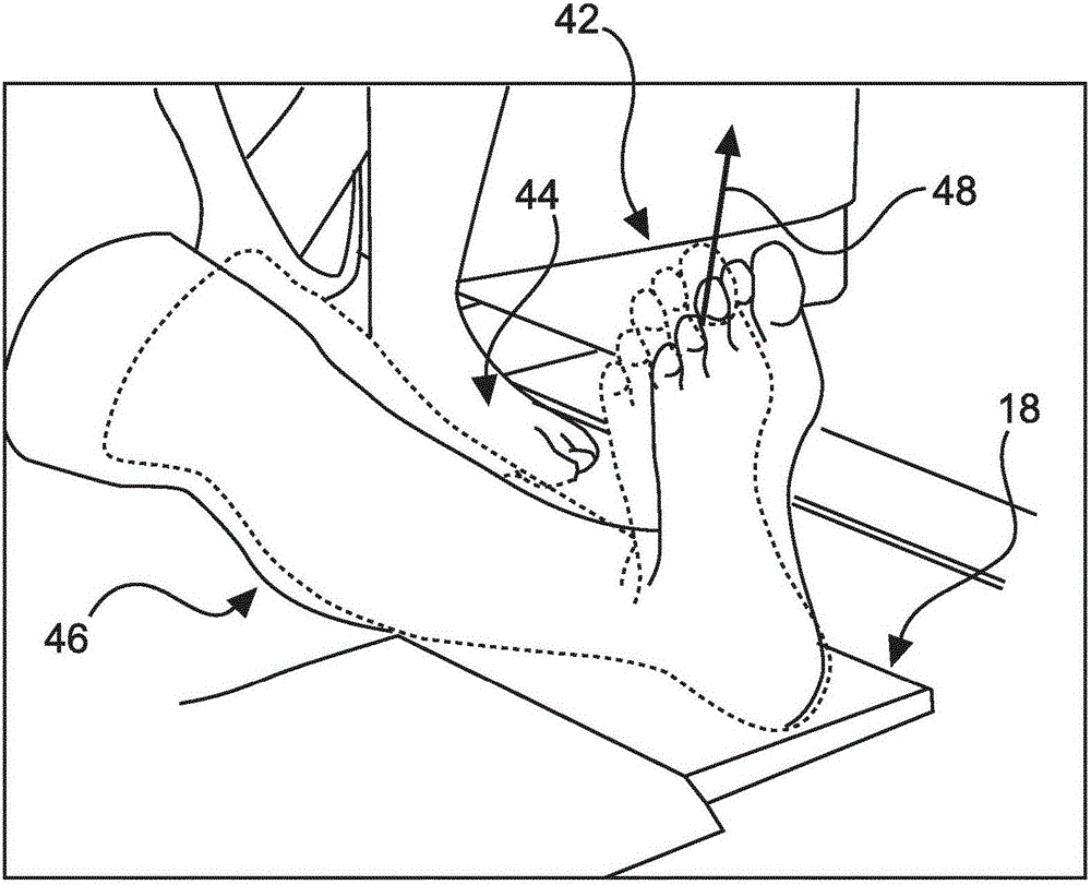 Guiding system for positioning a patient for medical imaging