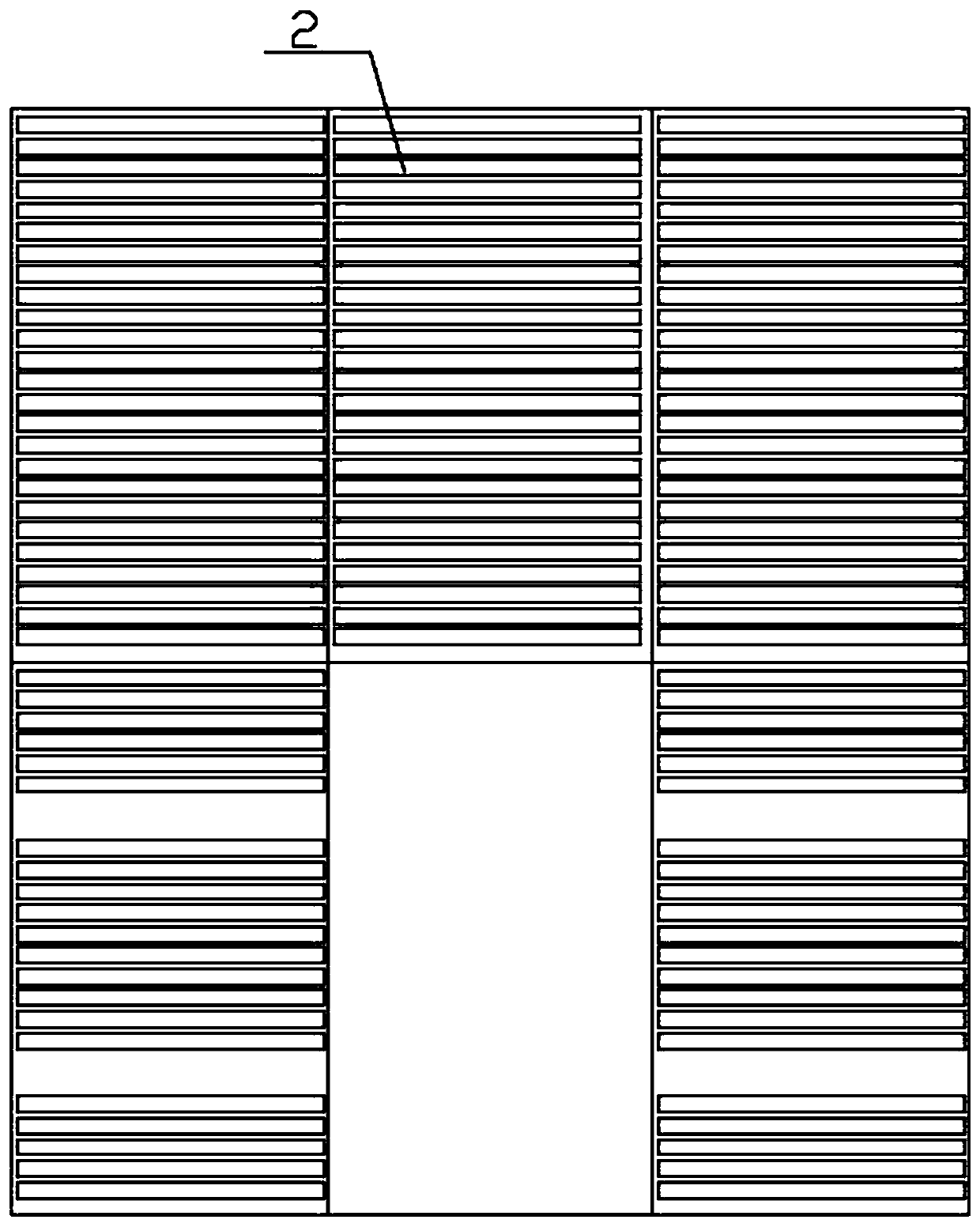 A control method for an automatic storage system for fluffy items such as cotton and linen bales