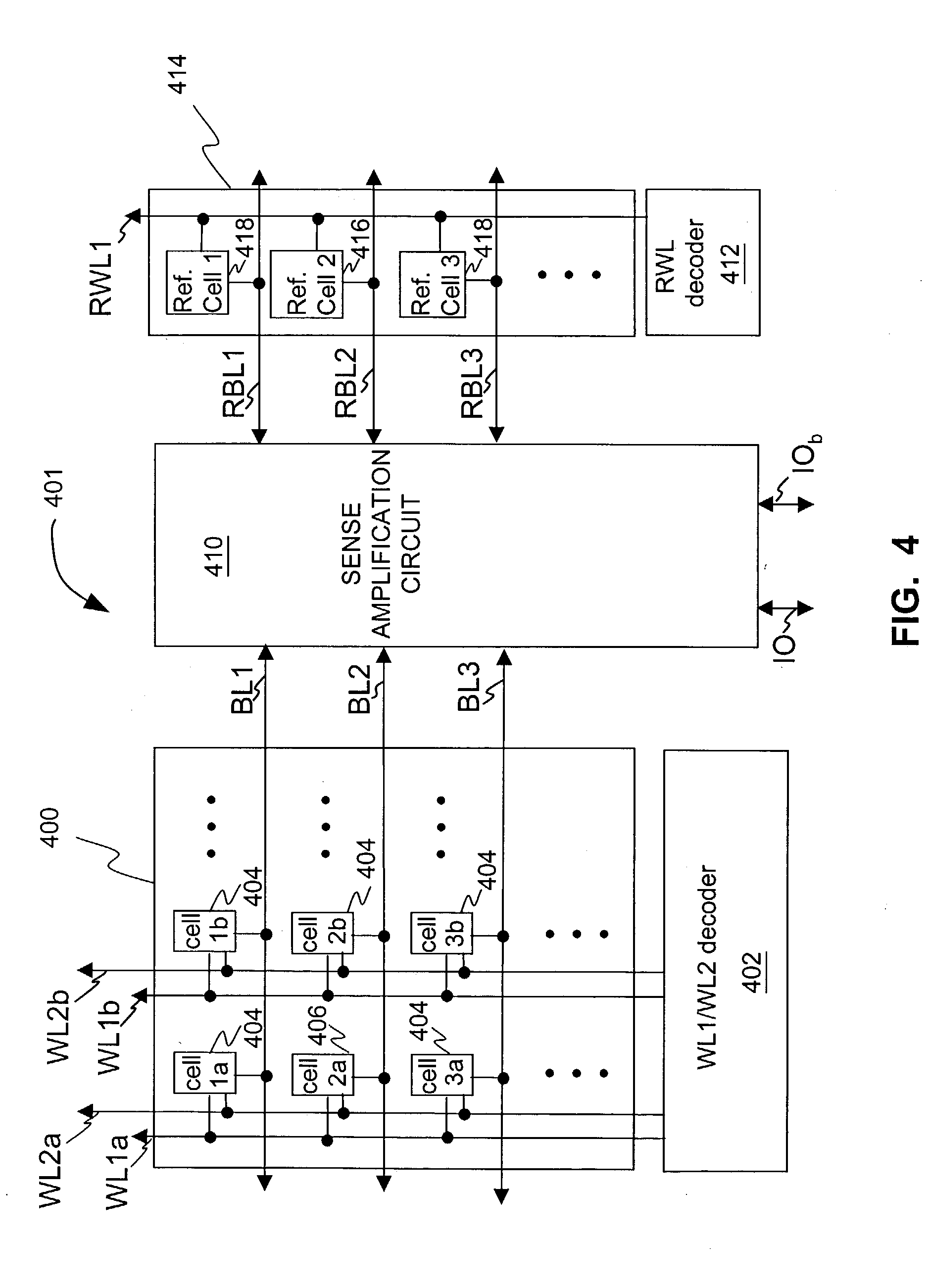 Circuit and method for implementing a write operation with tcct-based memory cells