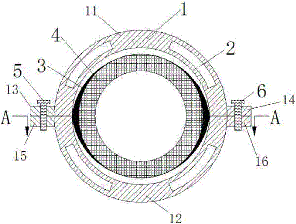 Segment type motor stator housing based on mechanical model and assembling design method thereof