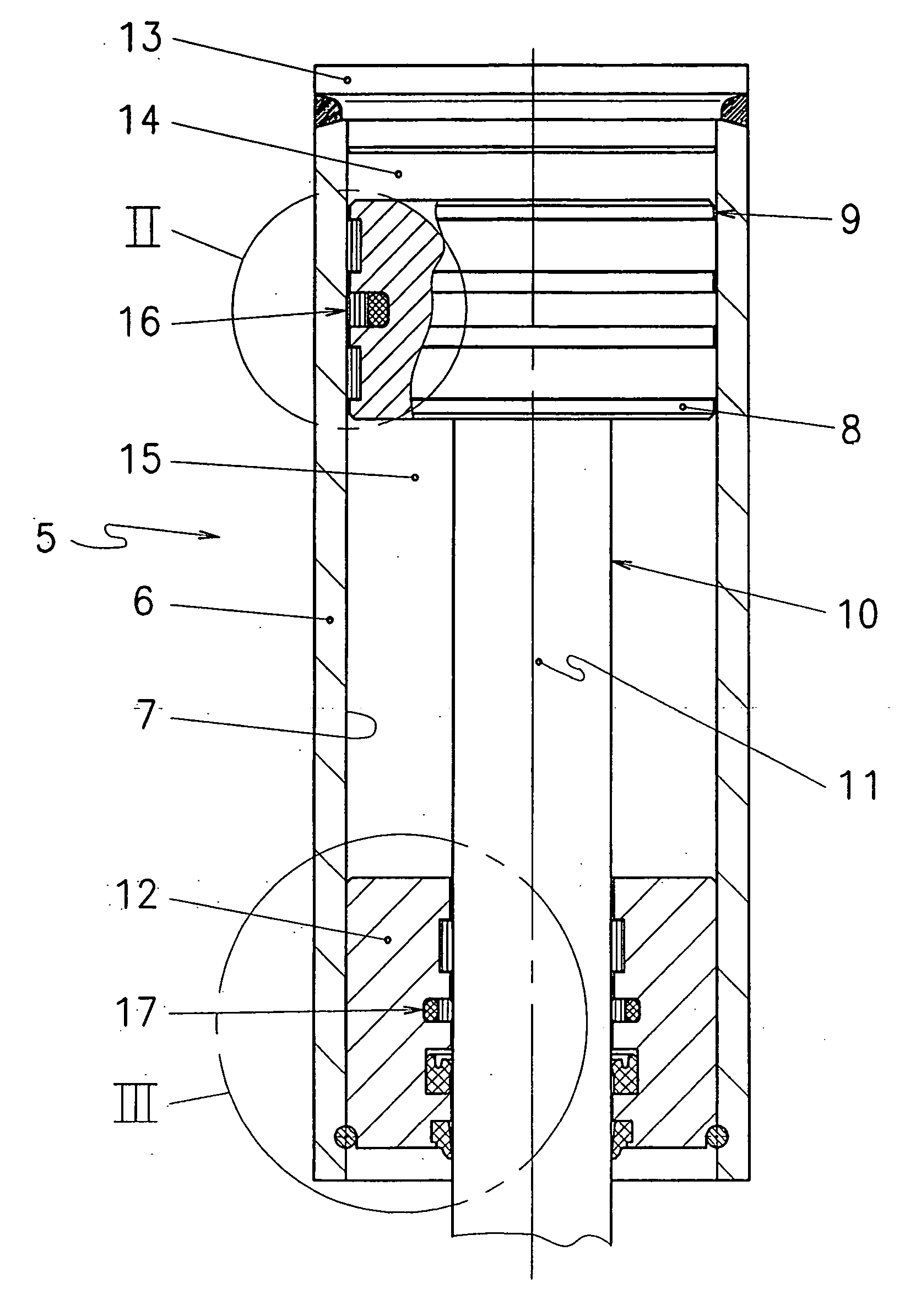 Hydraulic cylinder unit