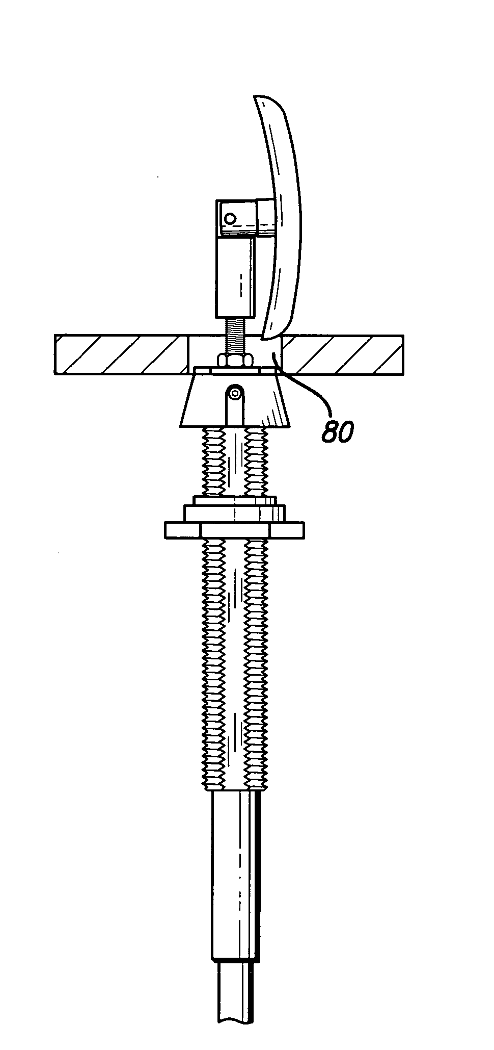 Gate valve cable assembly