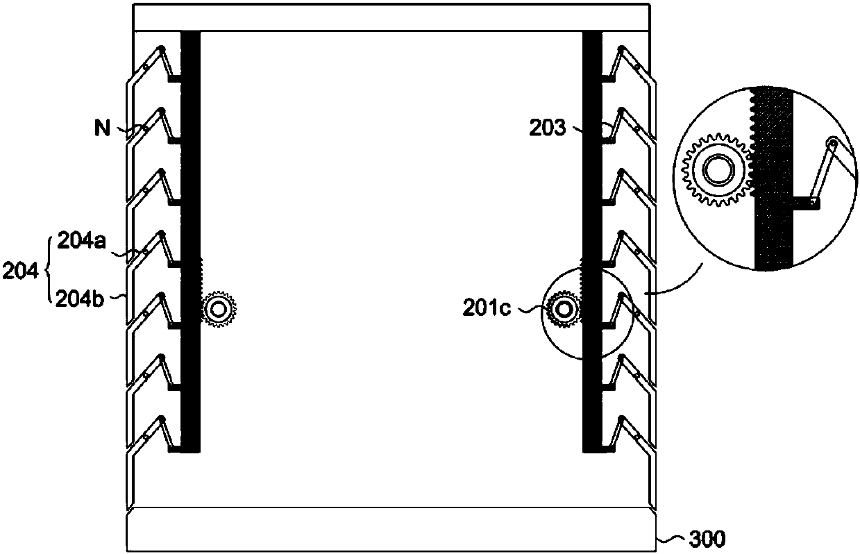 Heat dissipation switch cabinet