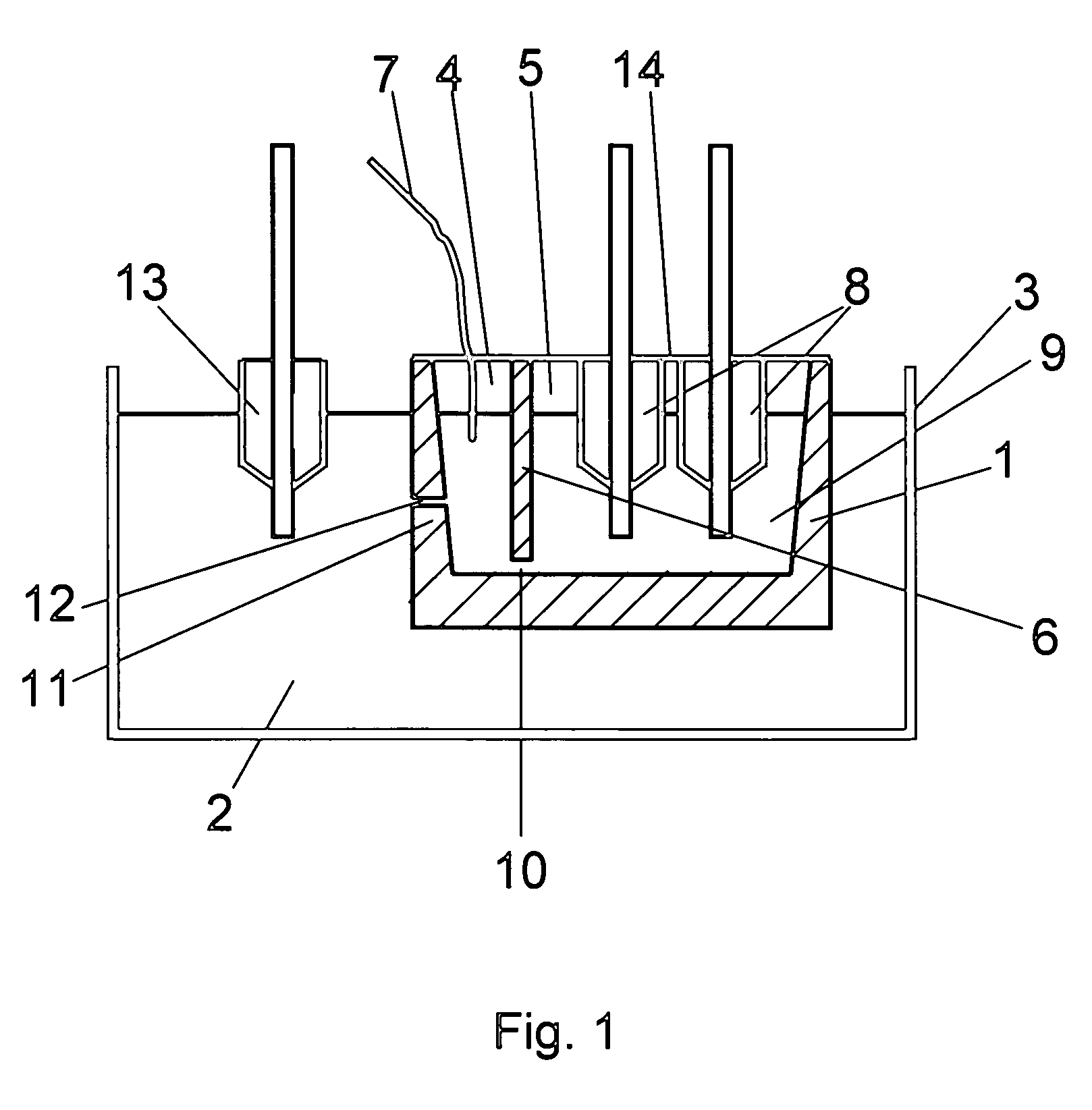 Method and system for casting metal and metal alloys